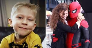 Boy Rescued Sister From Dog Attack And Visits Zendaya And Tom Holland On 'Spider-Man' Set Boy Rescued Sister From Dog Attack And Visits Zendaya And Tom Holland On 'Spider-Man' Set