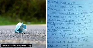 Alaska Woman Finds Baby Left Outside With Emotional Message On New Year's Eve Alaska Woman Finds Baby Left Outside With Emotional Message On New Year's Eve