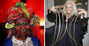 Bizarre Guinness World Records Range From Most Piercings On A Woman To The Longest Fingernails Bizarre Guinness World Records Range From Most Piercings On A Woman To The Longest Fingernails