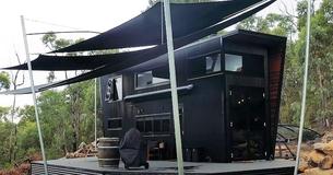 Tiny-Home-On-Wheels With Natural Skylights And Spacious Patio Cost Couple Only $90,000 To Construct Tiny-Home-On-Wheels With Natural Skylights And Spacious Patio Cost Couple Only $90,000 To Construct