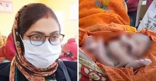 Locals Worship Baby Born With Eight Limbs As A God Locals Worship Baby Born With Eight Limbs As A God