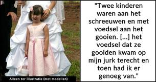 Boos pasgetrouwd koppel stuurt rekening voor maaltijd naar ouders omdat ze hun 'rumoerige' kinderen meenamen naar hun kindvrij trouwfeest Boos pasgetrouwd koppel stuurt rekening voor maaltijd naar ouders omdat ze hun 'rumoerige' kinderen meenamen naar hun kindvrij trouwfeest