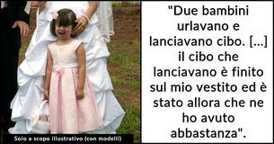 Gli sposi arrabbiati mandano il conto del cibo ai genitori per aver portato i loro figli irrequieti al Gli sposi arrabbiati mandano il conto del cibo ai genitori per aver portato i loro figli irrequieti al