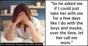Man Expects His Ex-Wife To Become Mother To His Affair Baby & Makes Her Feel Guilty For Refusing Man Expects His Ex-Wife To Become Mother To His Affair Baby & Makes Her Feel Guilty For Refusing