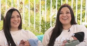 Twin Sisters Give Birth To Two Baby Boys Just Hours Apart Twin Sisters Give Birth To Two Baby Boys Just Hours Apart