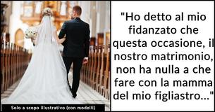 La sposa si rifiuta di lasciare che il figliastro proietti la presentazione della sua mamma defunta al suo matrimonio La sposa si rifiuta di lasciare che il figliastro proietti la presentazione della sua mamma defunta al suo matrimonio