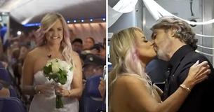 Couple Races To Their Marriage Appointment And Ends Up Marrying At 37,000 Feet Couple Races To Their Marriage Appointment And Ends Up Marrying At 37,000 Feet