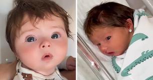 Mamãe é criticada por ter colocado brinco nas orelhas da filha apenas 1 dia depois de ter nascido Mamãe é criticada por ter colocado brinco nas orelhas da filha apenas 1 dia depois de ter nascido