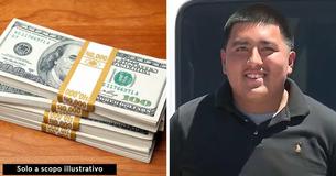 Un giovane uomo chiama immediatamente la polizia senza esitazione dopo aver trovato 135 mila dollari al bancomat Un giovane uomo chiama immediatamente la polizia senza esitazione dopo aver trovato 135 mila dollari al bancomat