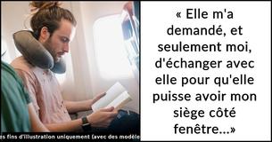 Un homme refuse de changer de siège en avion avec une maman pour qu'elle puisse s'asseoir à côté de son bébé, et il a dit : « Ce n'est pas mon problème » Un homme refuse de changer de siège en avion avec une maman pour qu'elle puisse s'asseoir à côté de son bébé, et il a dit : « Ce n'est pas mon problème »