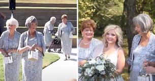 Una nipote chiede a tutte e quattro le nonne di partecipare come damigelle al suo matrimonio Una nipote chiede a tutte e quattro le nonne di partecipare come damigelle al suo matrimonio