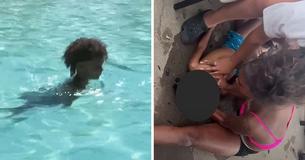 Moedige 7-jarige redt peuter van verdrinking met hulp van 9-jarige Moedige 7-jarige redt peuter van verdrinking met hulp van 9-jarige