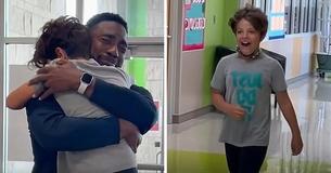 Father Surprises Stepdaughter Who Loves Him Dearly With Adoption Reveal At School Father Surprises Stepdaughter Who Loves Him Dearly With Adoption Reveal At School