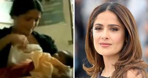 Salma Hayek Once Breastfed A Baby In Need Of Milk And Helped To Launch A Breastfeeding Campaign Salma Hayek Once Breastfed A Baby In Need Of Milk And Helped To Launch A Breastfeeding Campaign