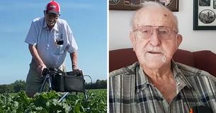 Dedicated 105-Year-Old Farmer Strives To 'Keep Busy' And Enjoy Long Life Dedicated 105-Year-Old Farmer Strives To 'Keep Busy' And Enjoy Long Life