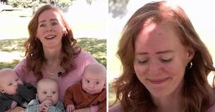 46-Year-Old Woman ‘Miraculously’ Gives Birth To Rare Triplets Naturally 46-Year-Old Woman ‘Miraculously’ Gives Birth To Rare Triplets Naturally