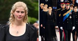 Fellow Horse Lover Lady Louise Windsor Pays Homage To Queen Elizabeth With Necklace Fellow Horse Lover Lady Louise Windsor Pays Homage To Queen Elizabeth With Necklace