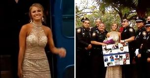 Late Police Officer's Teen Daughter Surprised By His Old Colleagues There To Take Her To Prom Late Police Officer's Teen Daughter Surprised By His Old Colleagues There To Take Her To Prom