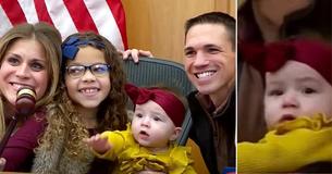 Police Officer & Wife Adopt 24-Hour Old Baby Left At Safe Haven Box, Call It ‘Answered Prayer’ Police Officer & Wife Adopt 24-Hour Old Baby Left At Safe Haven Box, Call It ‘Answered Prayer’