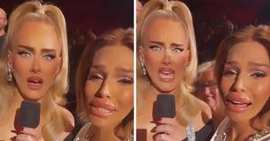 Adele Slams Dramatic Beauty Filter After Fan Turns It On While Filming Video At Star's Las Vegas Home Adele Slams Dramatic Beauty Filter After Fan Turns It On While Filming Video At Star's Las Vegas Home