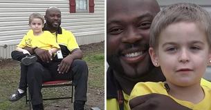 Kindergarten Student Dresses As School Security Officer To Pay Homage To His Favorite Person Kindergarten Student Dresses As School Security Officer To Pay Homage To His Favorite Person