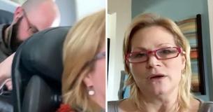 Frau löst Debatte aus, weil sie das Video eines wütenden Passagiers teilt, der wiederholt auf ihren Sitz schlägt Frau löst Debatte aus, weil sie das Video eines wütenden Passagiers teilt, der wiederholt auf ihren Sitz schlägt