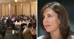 La mère de la mariée invite 120 sans-abri à un banquet après que le marié a annulé le mariage à la dernière minute La mère de la mariée invite 120 sans-abri à un banquet après que le marié a annulé le mariage à la dernière minute