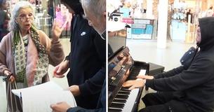 Elderly Woman Reproaches Busker For Bashing The Piano, Doesn’t Know He’s A Famous Pianist Elderly Woman Reproaches Busker For Bashing The Piano, Doesn’t Know He’s A Famous Pianist
