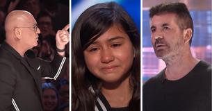 Simon Cowell Praises 11-Year-Old Singer After She Was Unexpectedly Chosen From Audience Simon Cowell Praises 11-Year-Old Singer After She Was Unexpectedly Chosen From Audience