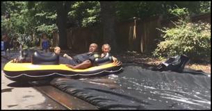 Cops Get Complaint About Slip-And-Slide, End Up Going On It Cops Get Complaint About Slip-And-Slide, End Up Going On It
