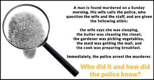 Murder Riddle #3: Can You Solve The Mystery? Murder Riddle #3: Can You Solve The Mystery?