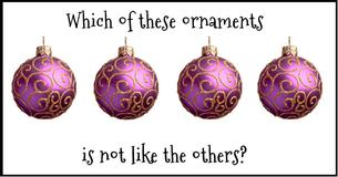 Can You Find The Odd Christmas Ornament? 2/15 Can You Find The Odd Christmas Ornament? 2/15