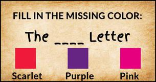 Can You Fill In The Missing Color In These 10 Beloved Book Titles? Can You Fill In The Missing Color In These 10 Beloved Book Titles?