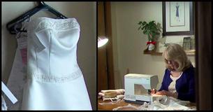 Woman Who Lost Grandson At 18 Weeks Buys 50-Cent Wedding Gown And Turns It Into ‘Angel Dresses’ Woman Who Lost Grandson At 18 Weeks Buys 50-Cent Wedding Gown And Turns It Into ‘Angel Dresses’
