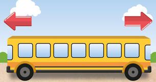Kinder finden schneller heraus, in welche Richtung der Bus fährt als Erwachsene Kinder finden schneller heraus, in welche Richtung der Bus fährt als Erwachsene