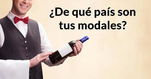 ¿De qué país son tus modales? ¿De qué país son tus modales?