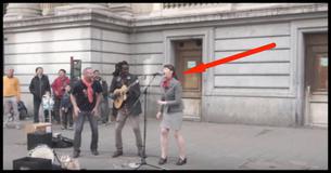 Video: Passerby Surprises Street Musician With Powerful Voice Video: Passerby Surprises Street Musician With Powerful Voice
