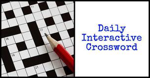 Have You Tried Our Interactive Crossword? Have You Tried Our Interactive Crossword?