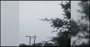 This Plane Attempts To Battle Through Tropical Storm Irma's Winds This Plane Attempts To Battle Through Tropical Storm Irma's Winds