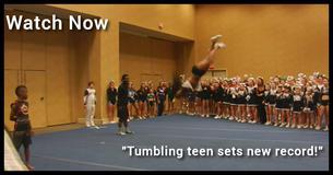 Young Cheerleader Sets New Guinness World Record In Epic Fashion Young Cheerleader Sets New Guinness World Record In Epic Fashion