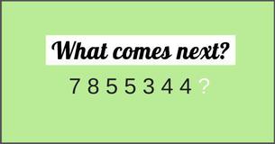 Number Sequence Brainteaser #2: How Quickly Can You Solve This Number Sequence Brainteaser #2: How Quickly Can You Solve This
