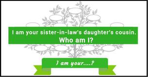 Family Tree Riddle 9: I Am Your .? Family Tree Riddle 9: I Am Your .?