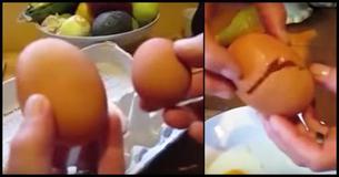 This Man Cracked Open An Unusually Large Egg And Did Not Expect To Find This Rare Thing Inside This Man Cracked Open An Unusually Large Egg And Did Not Expect To Find This Rare Thing Inside
