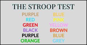 Are You Smart Enough To Pass The Stroop Test? Are You Smart Enough To Pass The Stroop Test?