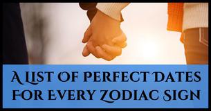 12 Awesome Dates Perfected For Every Zodiac Sign. Try Them Out For Yourself 12 Awesome Dates Perfected For Every Zodiac Sign. Try Them Out For Yourself