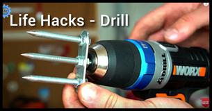 3 Life Hacks You Can Do At Home With A Drill 3 Life Hacks You Can Do At Home With A Drill