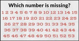 How Quickly Can You Spot The Missing Number? Not Many Can Do It In Under 10 Seconds How Quickly Can You Spot The Missing Number? Not Many Can Do It In Under 10 Seconds