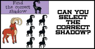 Tough Shadow Brainteaser #10: Can You Find The Correct Shadow? Tough Shadow Brainteaser #10: Can You Find The Correct Shadow?
