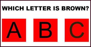 Round 1: Which Letters Are Brown? Round 1: Which Letters Are Brown?