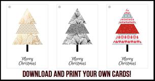 Download & PRINT These Fun Free Christmas Tags: Christmas Tree Edition Download & PRINT These Fun Free Christmas Tags: Christmas Tree Edition